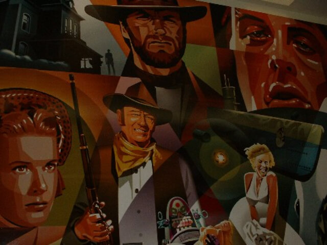 Cinema wall art